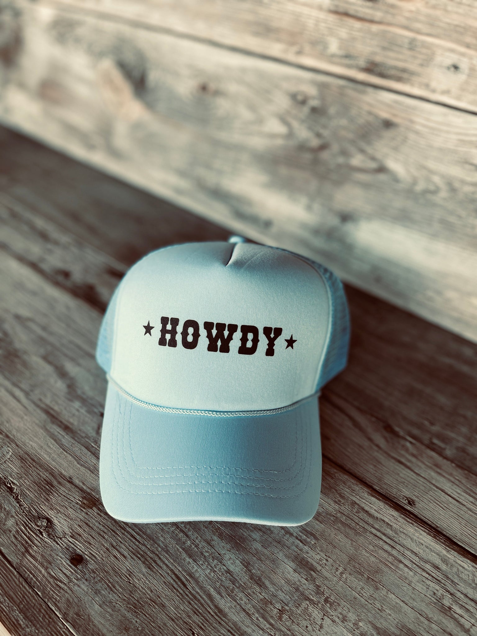 Blue Howdy Hat