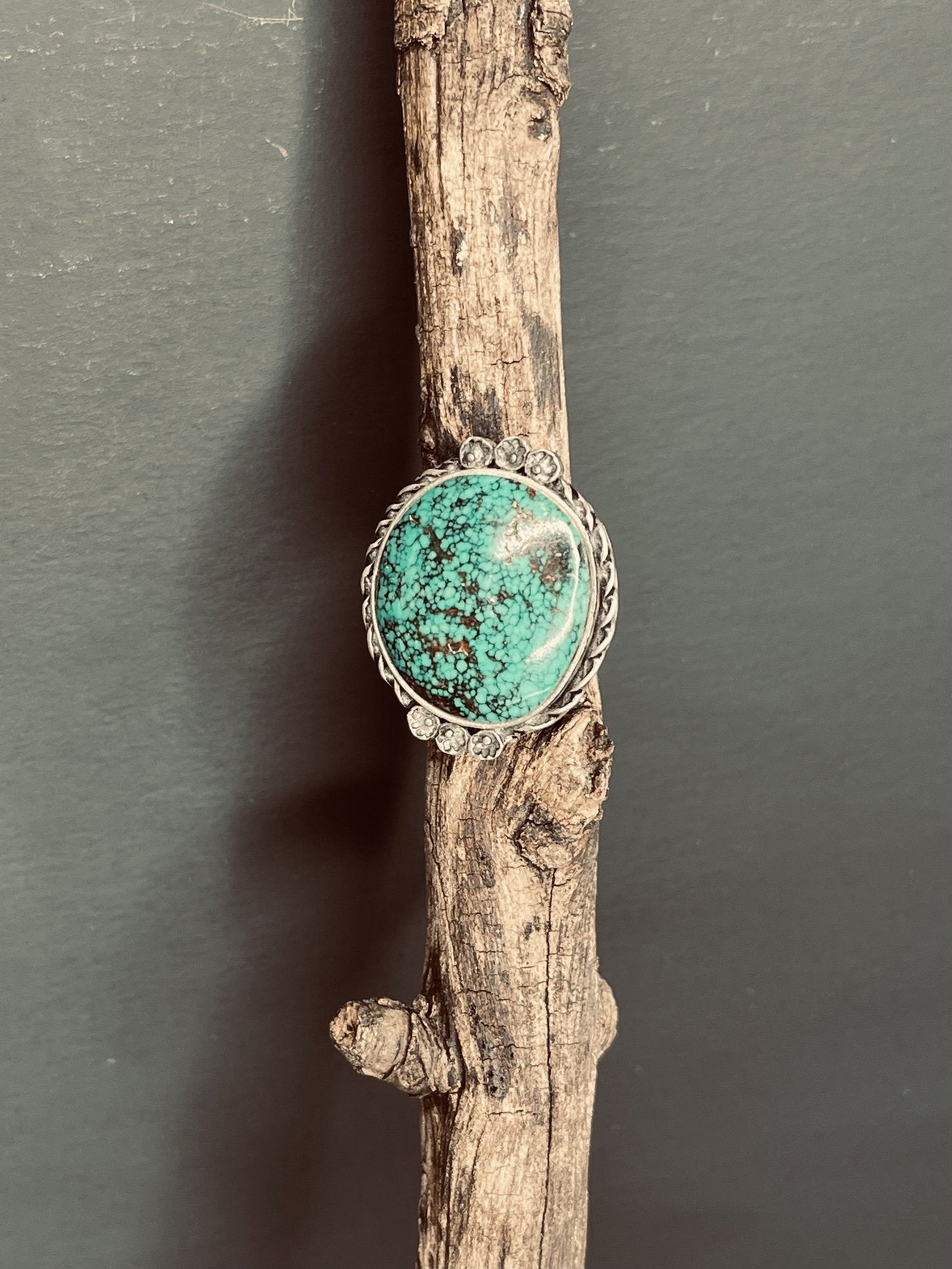 Authentic Turquoise Ring 17- Size 5