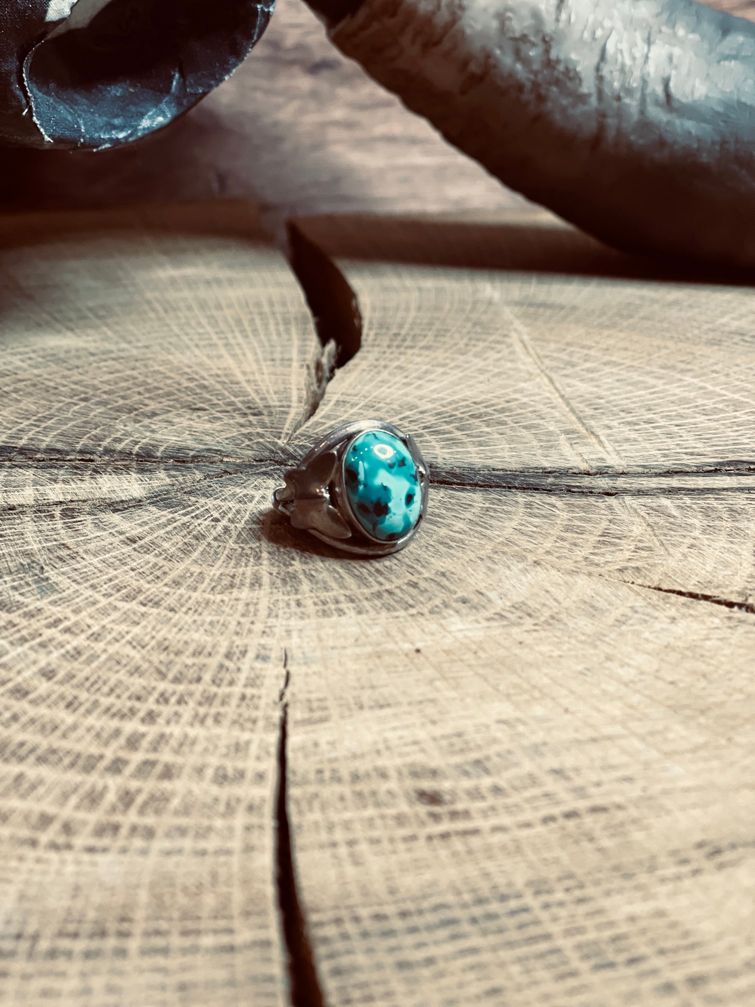 Butterfly Turquoise Ring
